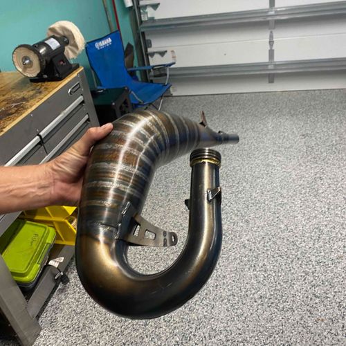 Ktm 125 Scalvini Cone Pipe 