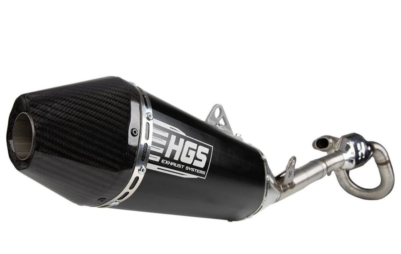 HGS サイレンサー　KX250 ジャンク Complet exhaust system HGS for KAWASAKI KX 250 F 2017-2023