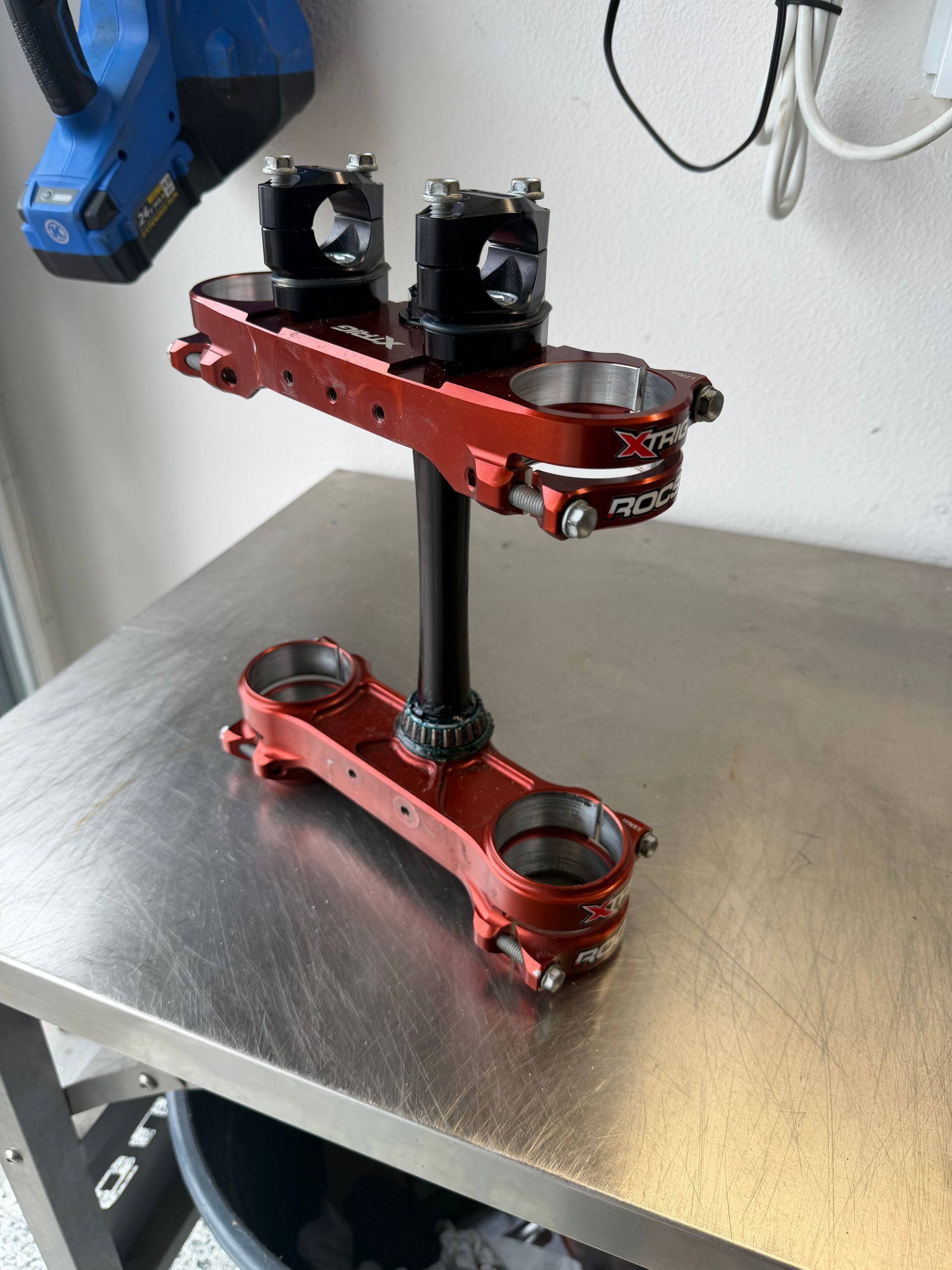 Xtrigs Triple Clamps For Ktm Big Bikes 
To fit Kyb Akit Forks / Tubes 