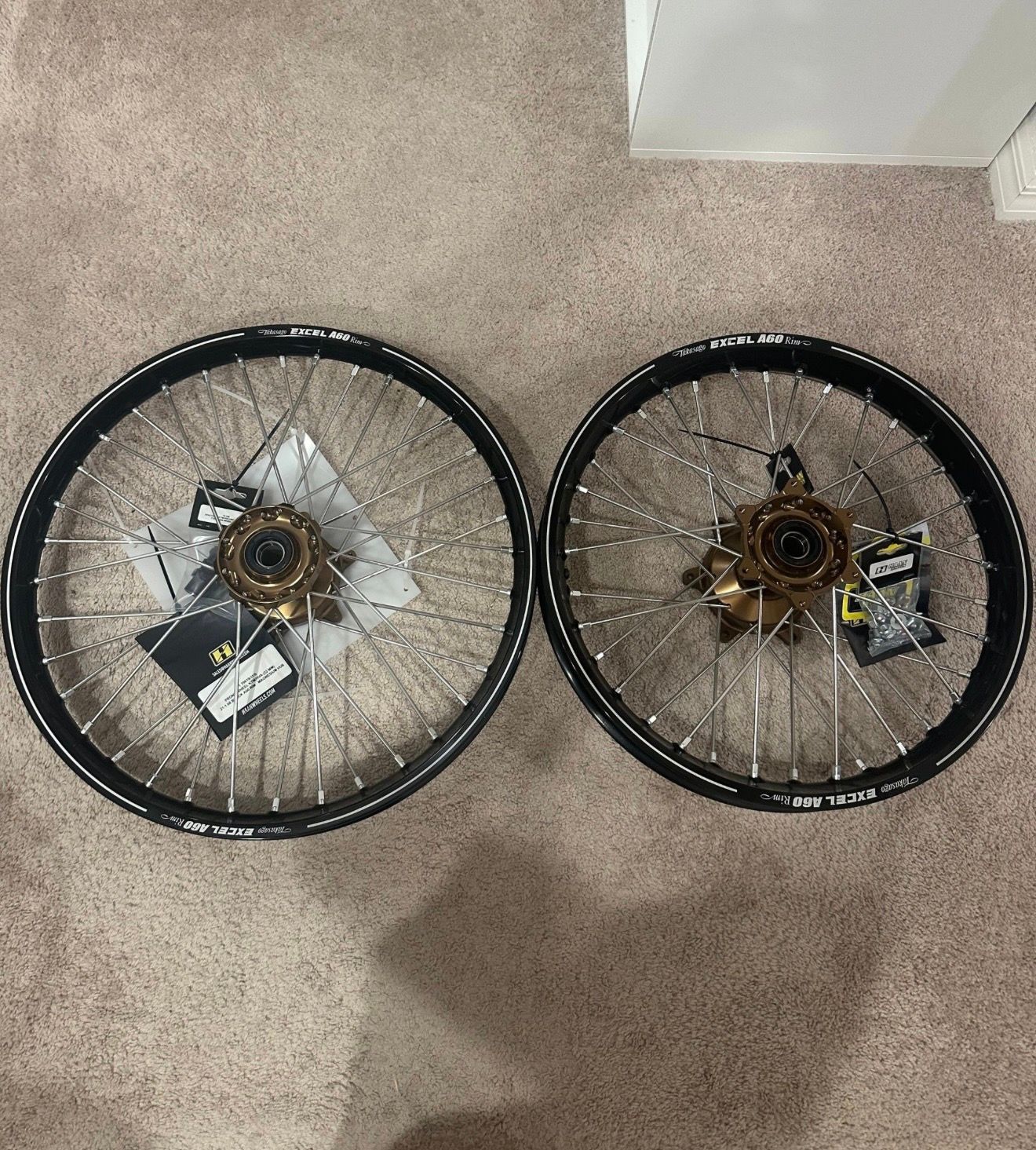 HAAN A60 Rims Wheel For 2023+ Ktm And Husky Big Bikes 19" 21"