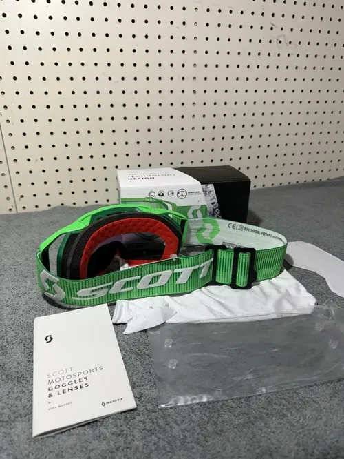 Scott - Goggles - Prospect - Green/White w/Green Iridium