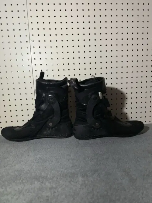 ALPINESTARS TECH 10  MX OFF ROAD BOOTS BLACK GRAY ORANGE FLURO SIZE US 12