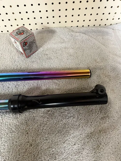 KLX 110 / DRZ 110 Ti-Ni Coated Built HD Forks