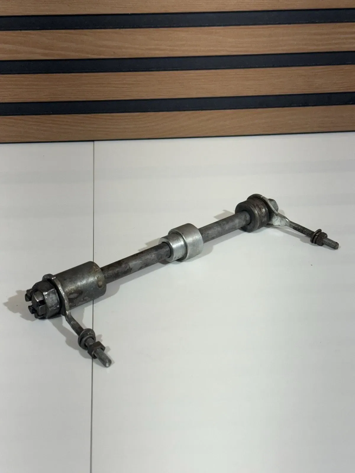 2005 KAWASAKI KLX110 DRZ 110 REAR AXLE BOLT W/ SPACERS & ADJUSTERS KLX 110