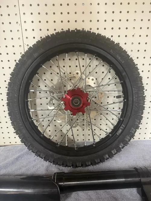Yamaha TTR 110 GPX Pitster Pro Front End Forks Clamp Wheel Brakes