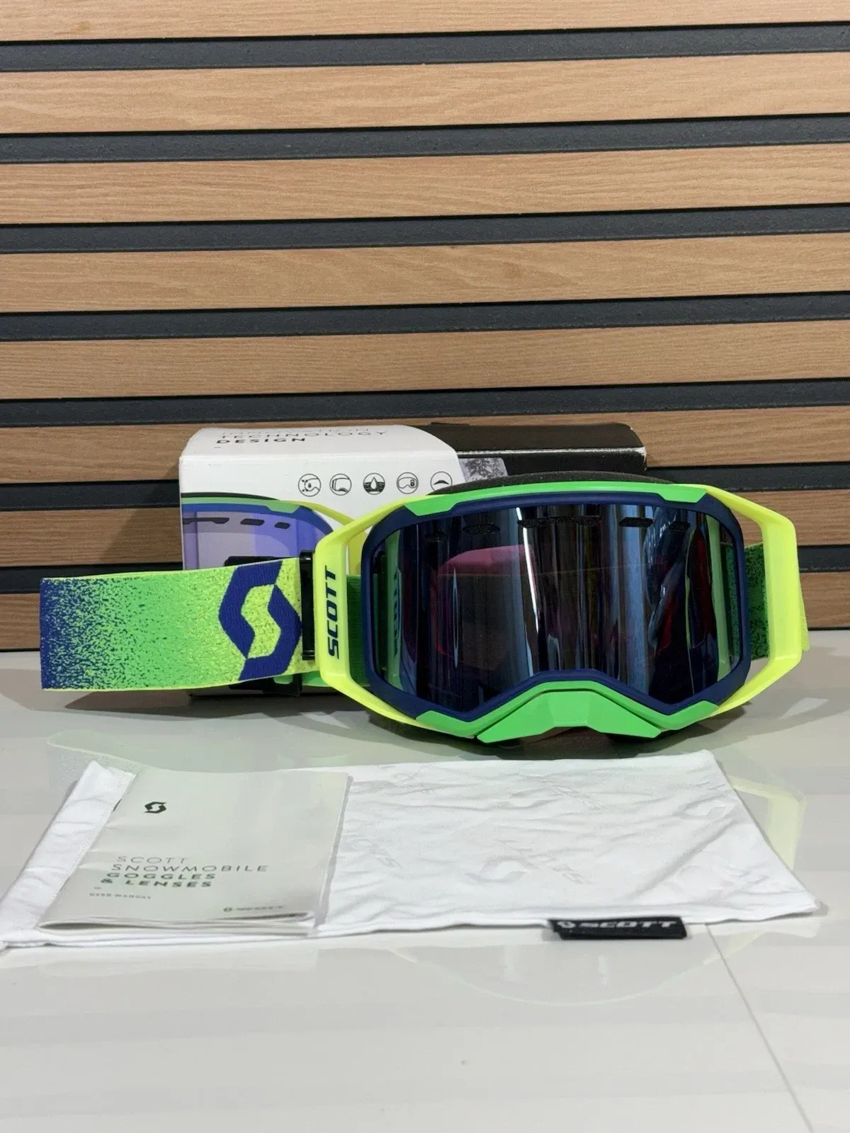 SCOTT PROSPECT 2.0 SMB GOGGLE  Purple Yellow - Amp Light Sensitive