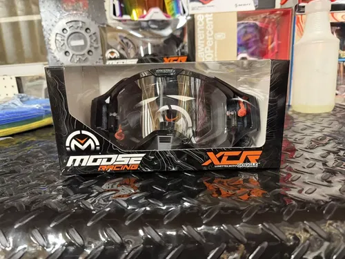 MOOSE RACING XCR GALAXY GOGGLES (BLACK)