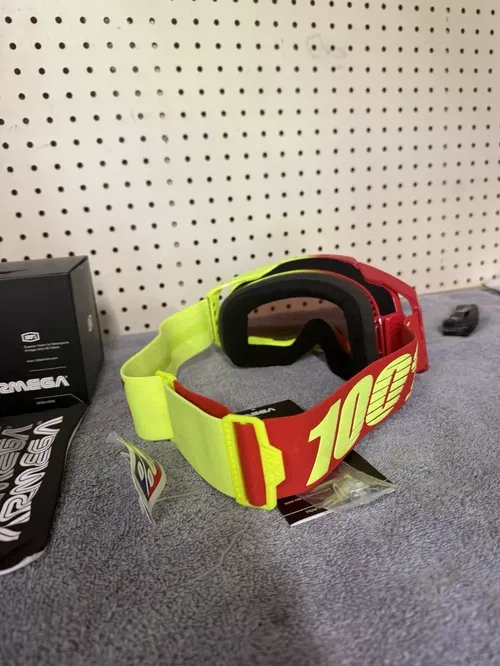 100 % ARMEGA Goggles - Solaris HiPER Red Mirror Tint Lens