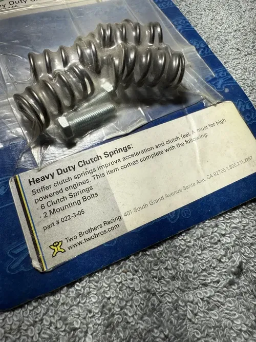 KLX 110 / DRZ 110 Rare Two Brothers Racing HD Clutch Spring Kit NOS Springs Bolt
