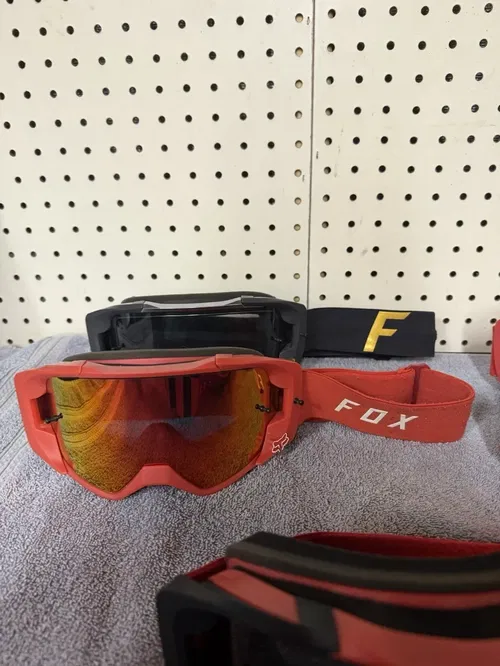 Fox Vue Motocross Goggles Bundle 5 Sets
