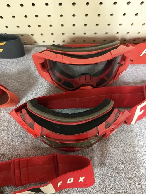 Fox Vue Motocross Goggles Bundle 5 Sets
