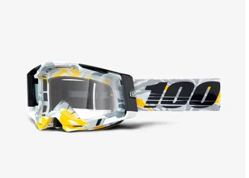 100% Racecraft 2 Goggles - Korb - Clear 50009-00019