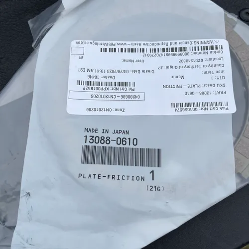 Kx250 Clutch Kit