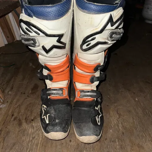 Used motocross boots size 9 top