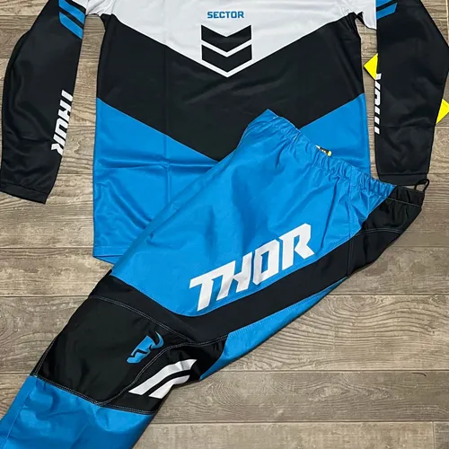 Thor Youth Sector Chev Combo - Blue/Midnight