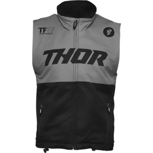 Thor Warm Up Vest - Black/Charcoal