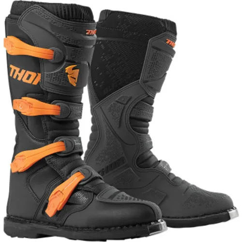 Thor Blitz XP Boots - Charcoal/Orange