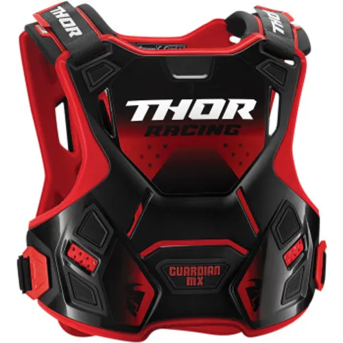 Thor Guardian MX Roost Deflector - Red/Black