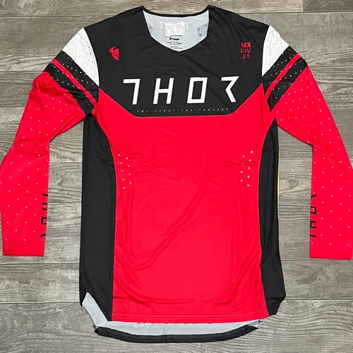Thor Prime Rival MX Jersey - Red/Charcoal