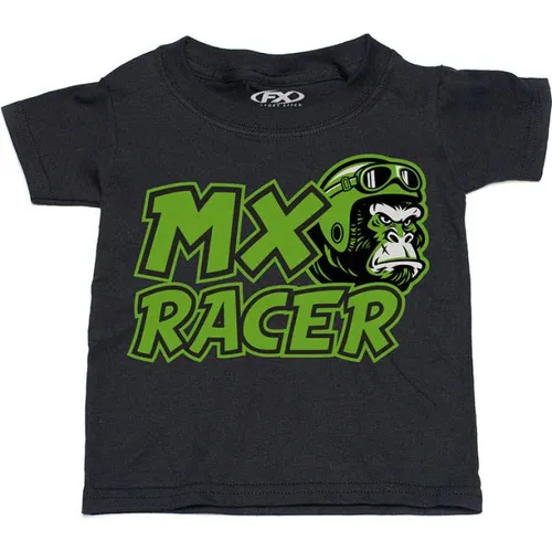Factory Effex MX Racer Toddler Tee - Black / 4T