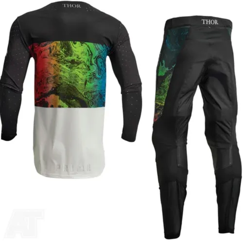 Thor Prime Melter Gear Combo - Black/White - Medium / 32