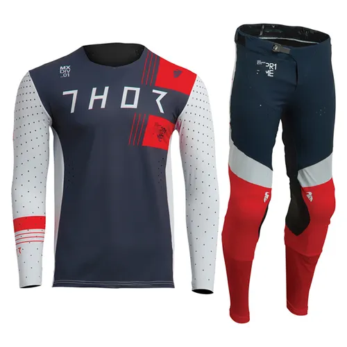 Thor Prime Strike Gear Combo - Midnight/Red - Medium / 34