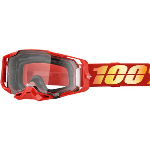 100% Armega Goggles - Nuketown w/ Clear Lens