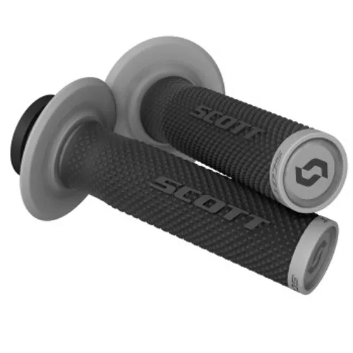 NEW! Scott SX II Lock-On Grips - Black/Gray
