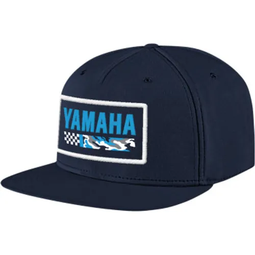 Yamaha Racing Snapback Hat - Blue