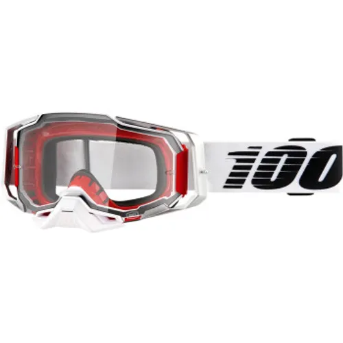 100% Armega MX Goggles - Lightsaber w/ Clear Lens