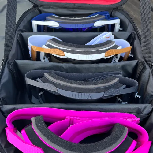 4 - 100% Racecraft 2 Goggles w/ Goggle Bag