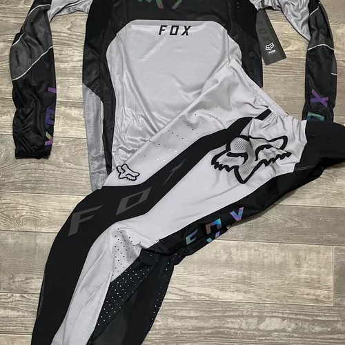 Fox Racing Flexair Ryaktr Gear Combo - Grey - Medium / 32