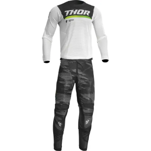 Thor Pulse Air Cameo Gear Combo - White/Black