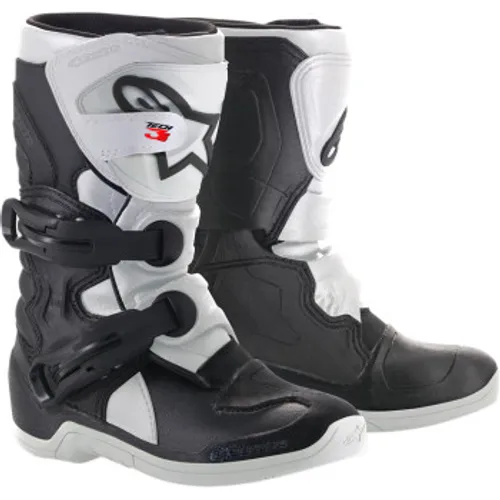 Alpinestars Youth Tech 3s Boots - Black/White