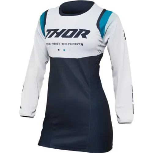 Thor Women's Pulse Rev Jersey - White/Midnight