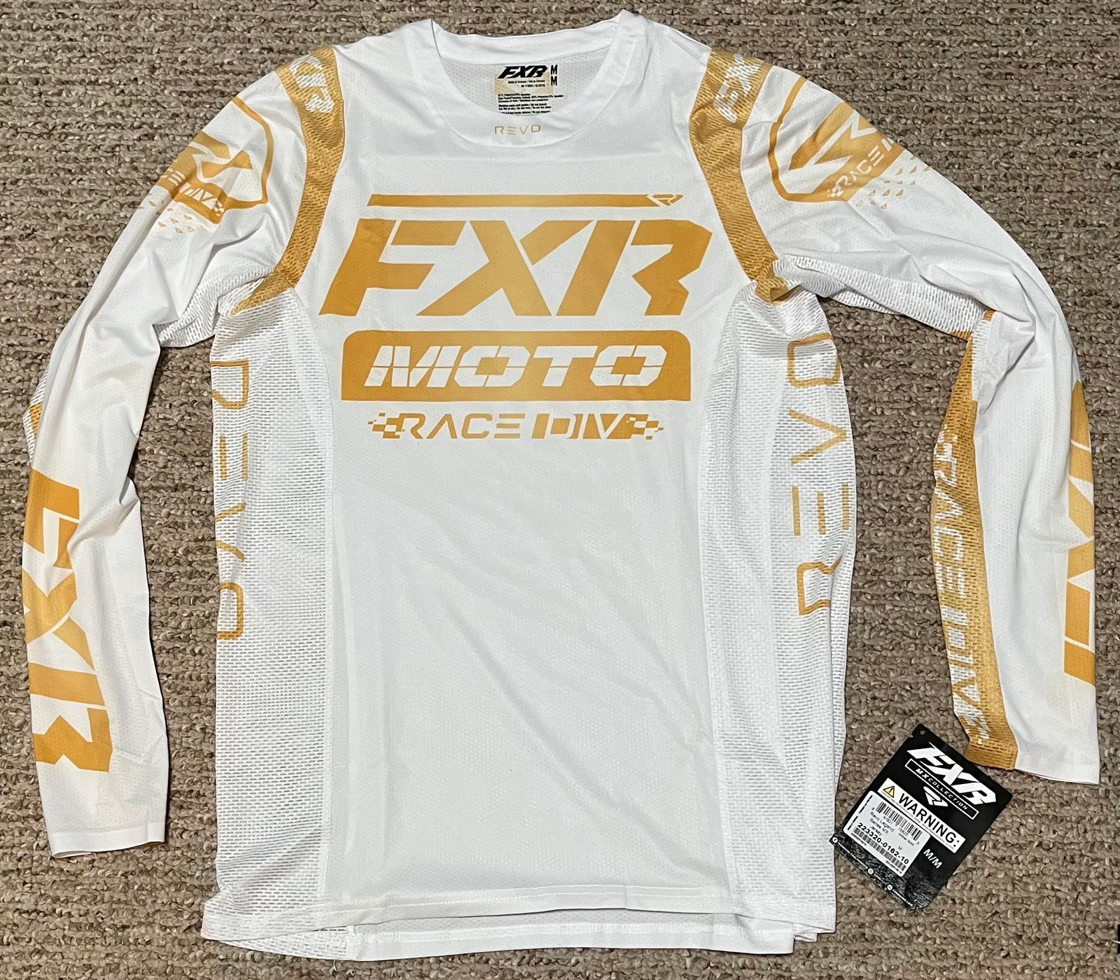 FXR Racing Pro Gold Revo Legend Series MX Jersey - 223320-0110-19