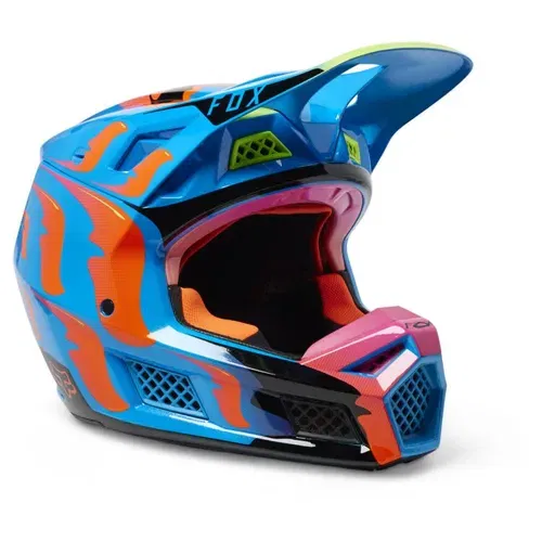 Fox Racing V3 RS Eyeris Helmet - Medium