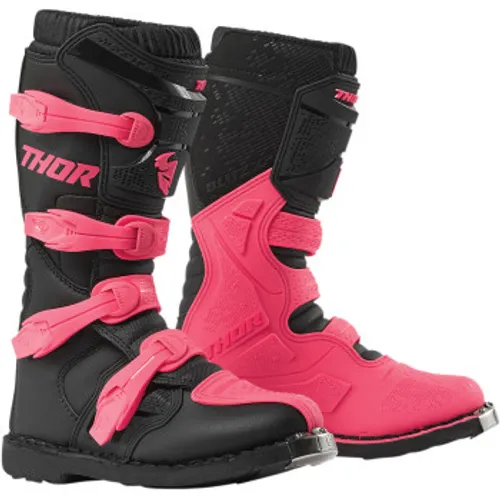 Thor Womens XP Blitz Boots - Pink/Black