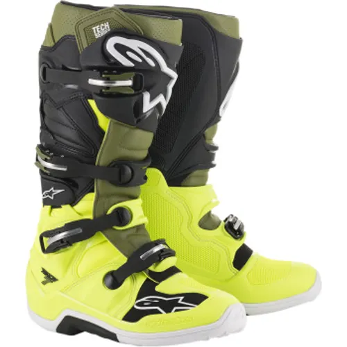 Alpinestars Tech 7 Boots - Military/Black Size 10