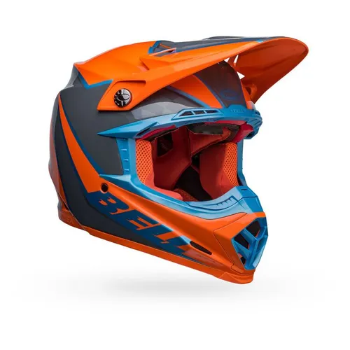 NEW! Bell Moto-9s Flex Sprite MX Helmet - Orange/Grey