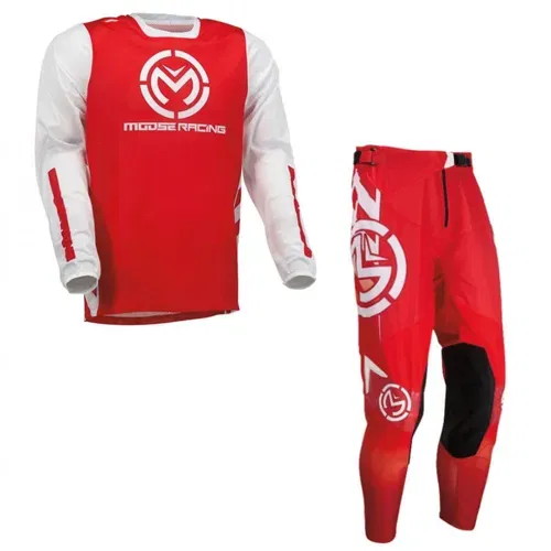 2023 Moose Racing Sahara Gear Combo - Red/White