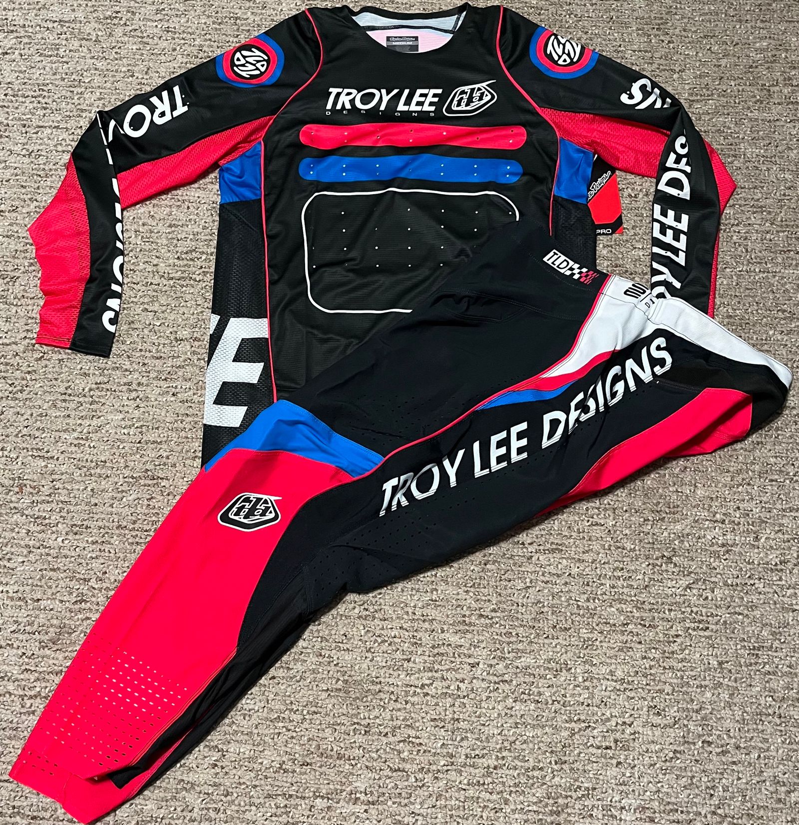 Troy Lee Designs GP Pro Jersey Blends Camo Red/Black XL