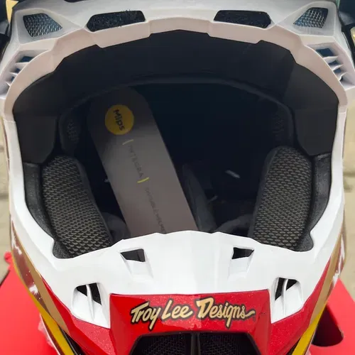 Troy Lee Designs SE5 Carbon Lightning Helmet - Medium