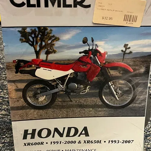 Clymer Repair Manual - 1991-2000 XR600R XR650L