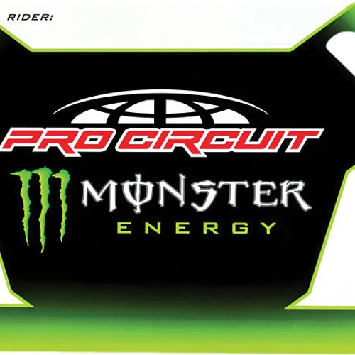 Pro Circuit Monster Energy Pitboard w/ Marker