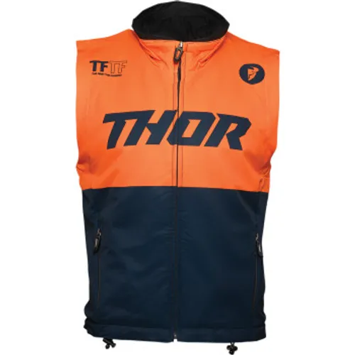 Thor Warm Up Vest - Midnight/Orange