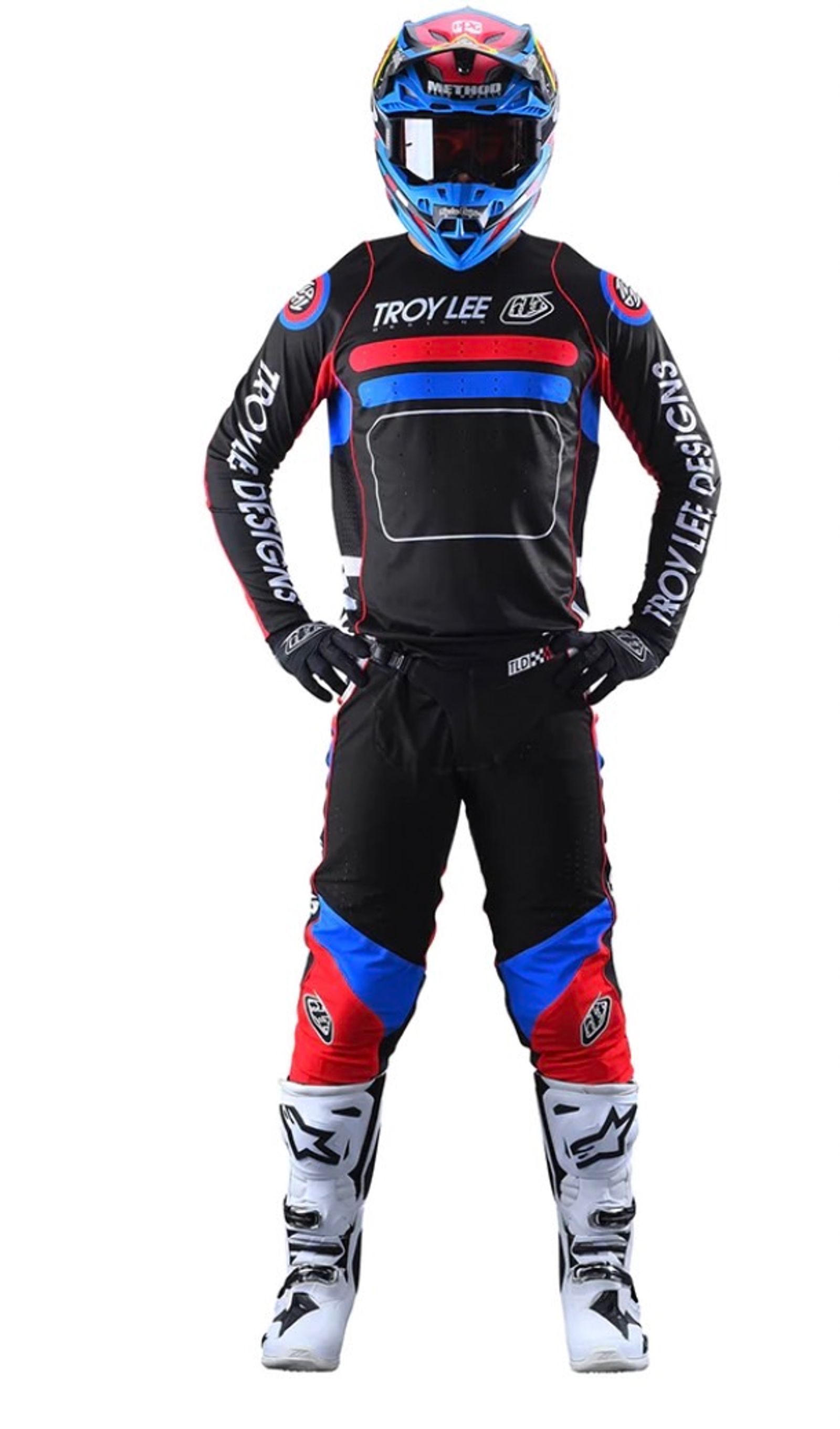 Troy Lee Designs GP Pro Jersey Blends Camo Red/Black XL