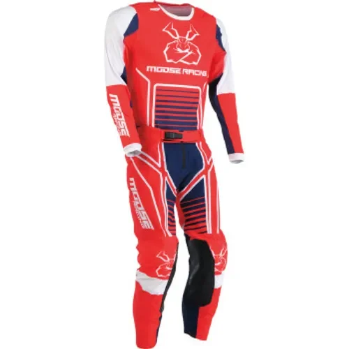 2024 Moose Racing Agroid Gear Combo - Red/White/Blue