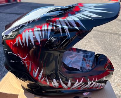 Venom dirt bike helmet clearance