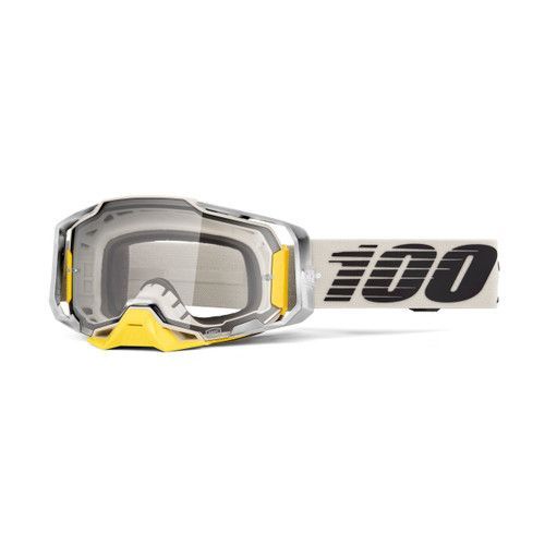 100% Armega MX Goggles - Viggo w/ Clear Lens